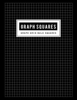 Paperback Graph Squares: Grid Bulk Notebook and Ruled White Paper Handwriting for Structuring, Sketch, Technical of Design (Thick Solid Lines) Book