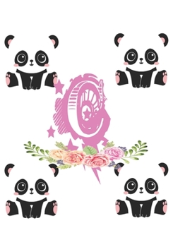 Paperback C: panda bear Personalised Initial C Monogram Composition Notebook Journal for Girls and Kids: panda bearNotebook Journal Book