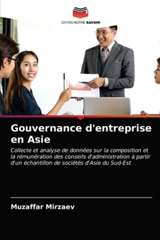 Paperback Gouvernance d'entreprise en Asie [French] Book