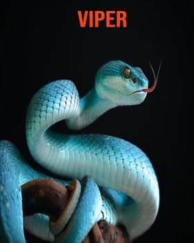 Paperback Viper: Beautiful Pictures & Interesting Facts Children Book About Viper Book