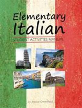 Paperback Elementary Italian Student Activities Manual Book