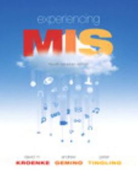Paperback Experiencing MIS Fourth Canadian Edition Book
