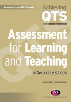 Paperback Assessment for Learning and Teaching in Secondary Schools Book