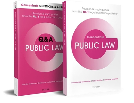 Paperback Public Law Revision Concentrate Pack: Law Revision and Study Guide Book