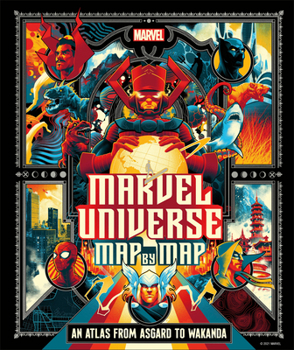Hardcover Marvel Universe Map by Map Book