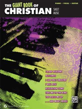 Paperback The Giant Book of Christian Sheet Music Book