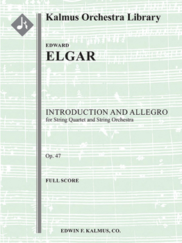 Paperback Introduction and Allegro, Op. 47: Score Book