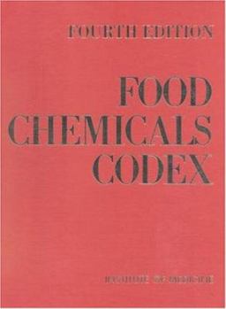 Loose Leaf Food Chemicals Codex, Fourth Edition Book