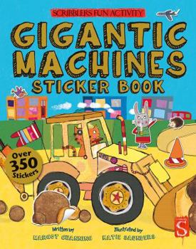 Paperback Gigantic Machines Sticker Book