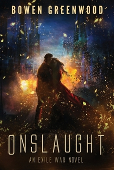 Paperback Onslaught: A Sci-Fi Romance Thriller Book