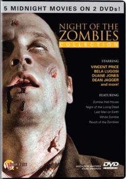 DVD Night of the Zombies Collection Book