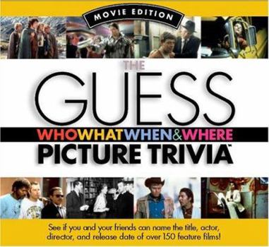 Hardcover The Guess Who What When & Where Picture Trivia Book