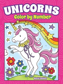Paperback Unicorns Color by Number Book