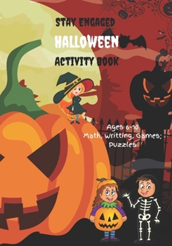 Paperback Stay Engaged Halloween Activity Book