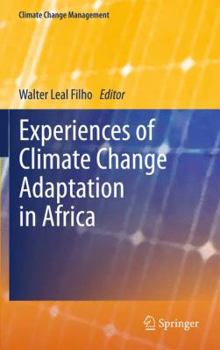 Hardcover Experiences of Climate Change Adaptation in Africa Book