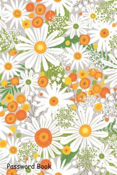 Paperback Password Book: Include Alphabetical Index with Seamless Floral Pattern Book