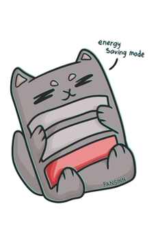 Paperback Lazy Cat Notebook: Graph Paper Journal 6x9 - 120 Pages Book