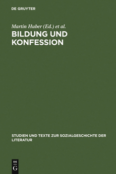 Hardcover Bildung und Konfession [German] Book