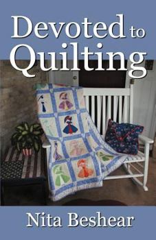 Paperback Devoted to Quilting Book