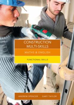 Paperback Maths and English for Construction Multi-Skills Book