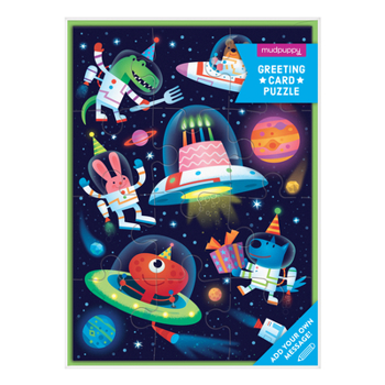 Misc. Cosmic Party Greeting Card Puzzle Book