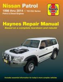 Paperback Nissan Patrol 98-11 Repair Manual Book