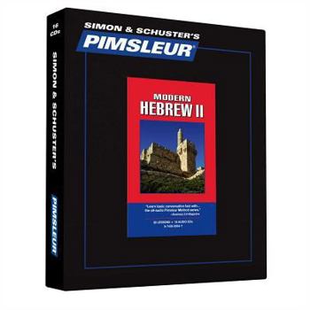 Audio CD Pimsleur Hebrew Level 2 CD: Learn to Speak and Understand Hebrew with Pimsleur Language Programs Book