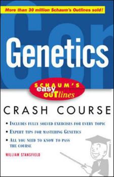 Paperback Schaum's Easy Outline of Genetics Book