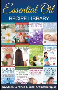 Paperback Essential Oil Recipe Library Book