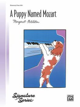 Paperback A Puppy Named Mozart: Sheet Book