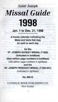 Paperback Missal Guide Book