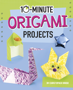 Hardcover 10-Minute Origami Projects Book