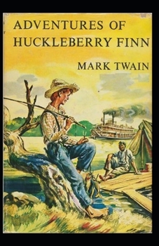 Paperback Adventures of Huckleberry Finn illustrated Book