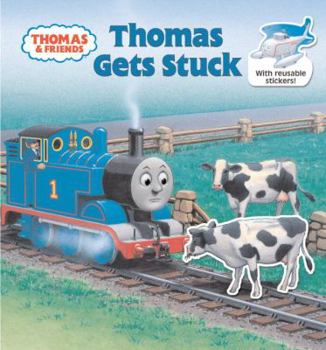 Board book Thomas Gets Stuck [With Reusable Stickers] Book