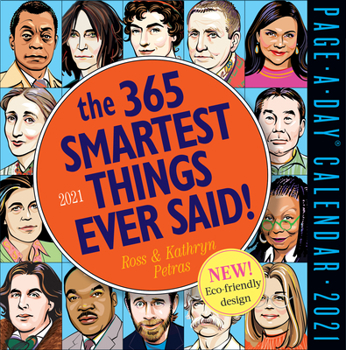 Calendar 365 Smartest Things Ever Said! Page-A-Day Calendar 2021 Book