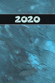 2020: Calendario e Agenda settimanale 2020 + calendario mensile + 20 pagine Indirizzi +20 pagine foderate +20 pagine Blanco per schizzi - Design blu