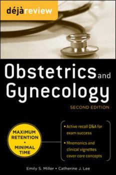 Paperback Deja Review Obstetrics & Gynecology Book