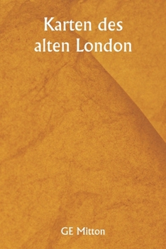 Paperback Karten des alten London [German] Book