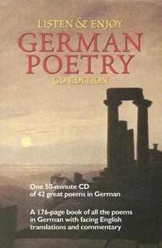 Paperback Listen & Enjoy German Poetry [With Paperback Book] Book