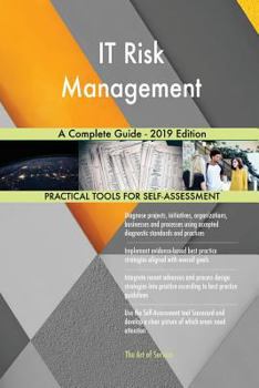 Paperback IT Risk Management A Complete Guide - 2019 Edition Book