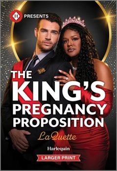 Mass Market Paperback The King's Pregnancy Proposition [Large Print] Book