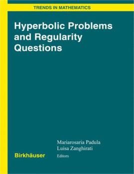 Hardcover Hyperbolic Problems and Regularity Questions Book