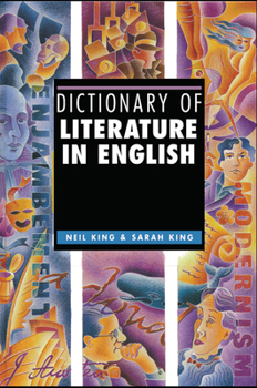 Paperback Dictionary of Literature in English Book