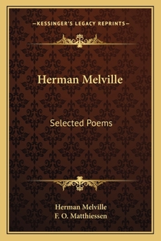 Paperback Herman Melville: Selected Poems Book