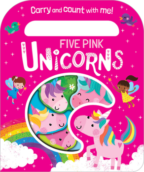 Board book Five Pink Unicorns Book