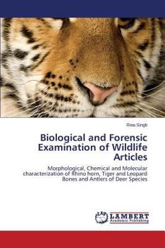 Paperback Biological and Forensic Examination of Wildlife Articles Book