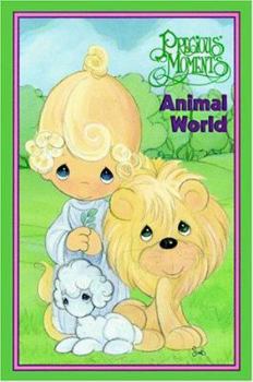 Hardcover Precious Moments Animal World Book