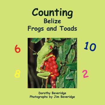 Paperback Counting Belize Frogs and Toads Book