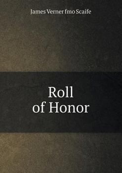 Paperback Roll of Honor Book