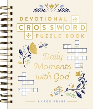 Daily Moments with God Devotional Crossword Puzzle Book